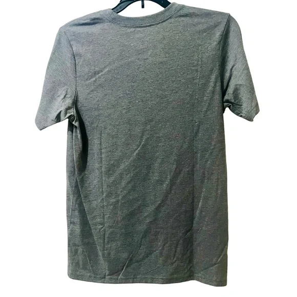 Adidas Blue and Gray Soccer Graphic Boy’s NWT Size Large Tee - Picture 2 of 5